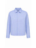 All Or Nothing camicia celeste a righe