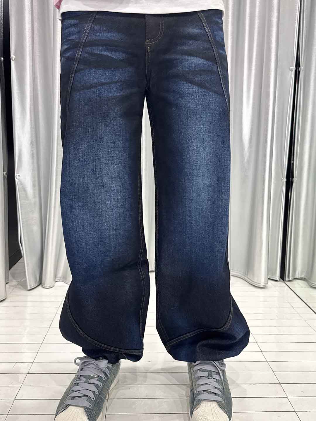 All Or Nothing jeans scuro con fondo elasticizzato CHICAGO JEANS ALL OR NOTHING 