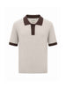 All Or Nothing Santa Monica polo beige e marrone