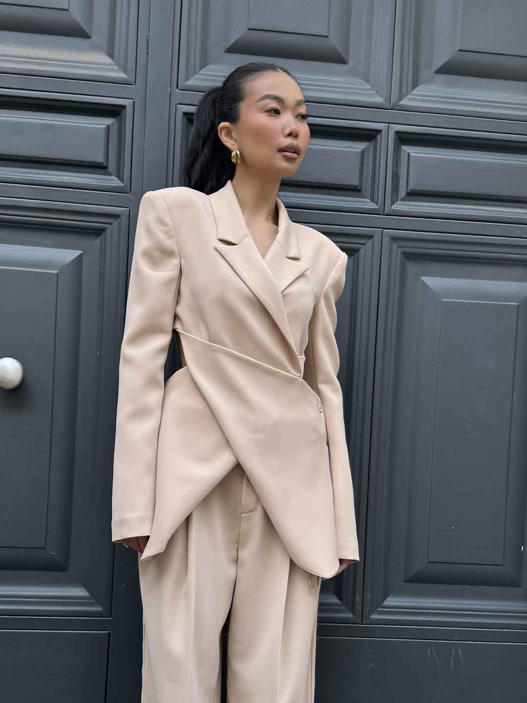 Aniye By Party Blazer Lavinia giacca cipria 185093 CIPRIA ANIYE BY 