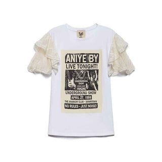 Aniye By Malibù t-shirt bianco 185289 BIANCO ANIYE BY 