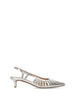 Bibi Lou Zin Pump 45 decolletè argento