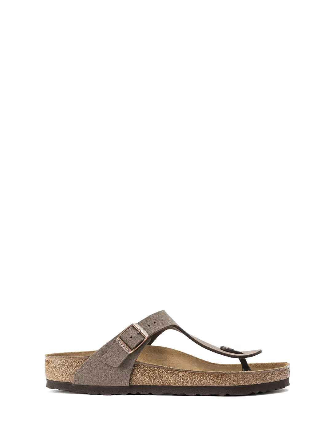 Birkenstock Gizeh sandali marrone a infradito 0043751 MARRONE BIRKENSTOCK 