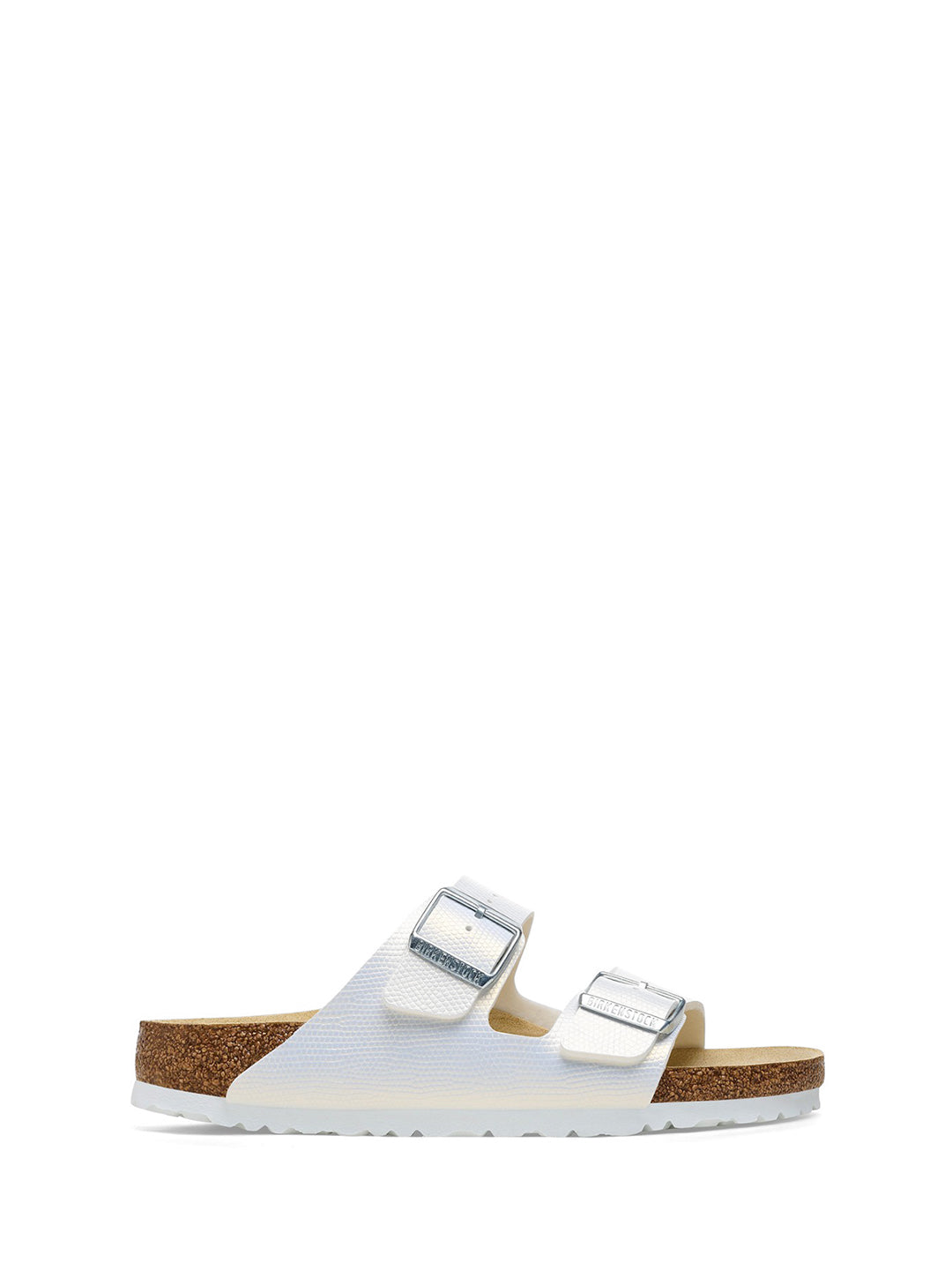 Birkenstock Arizona BS Shiny Lizard sandali bianco 1026500 BIANCO BIRKENSTOCK 