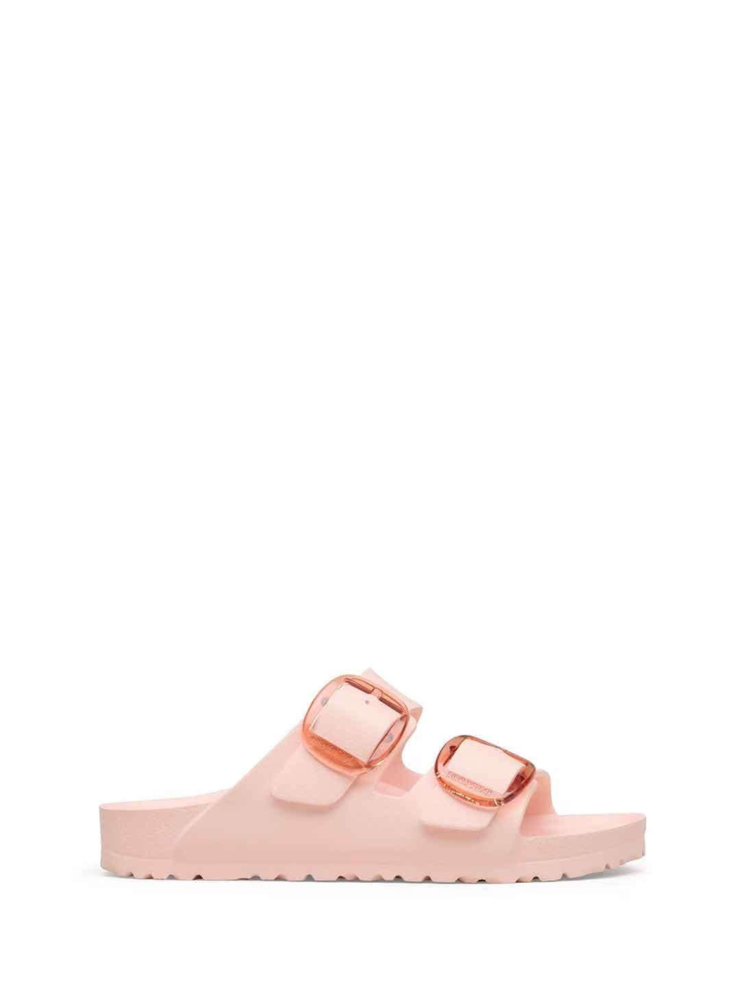 Birkenstock Arizona Big Buckle sandali rosa in gomma fibbia grande 1031283 ROSA BIRKENSTOCK 