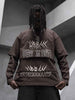 Black Island felpa marrone doppia manica