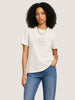 Calvin Klein t-shirt beige con logo ricamato