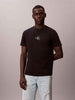 Calvin Klein t-shirt nero logo monogramma