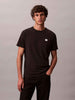 Calvin Klein t-shirt nero con logo rosso