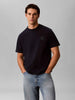 Calvin Klein t-shirt nero con logo cucito
