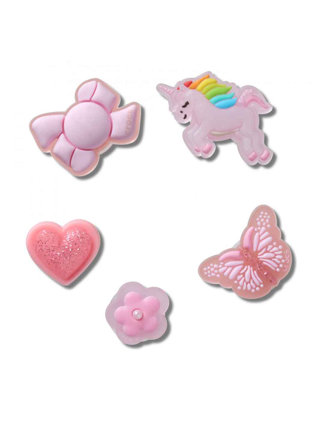 Crocs Tiny Girl Favorites charms a fantasia set da 5 pezzi 10016344 FANTASIA CROCS 