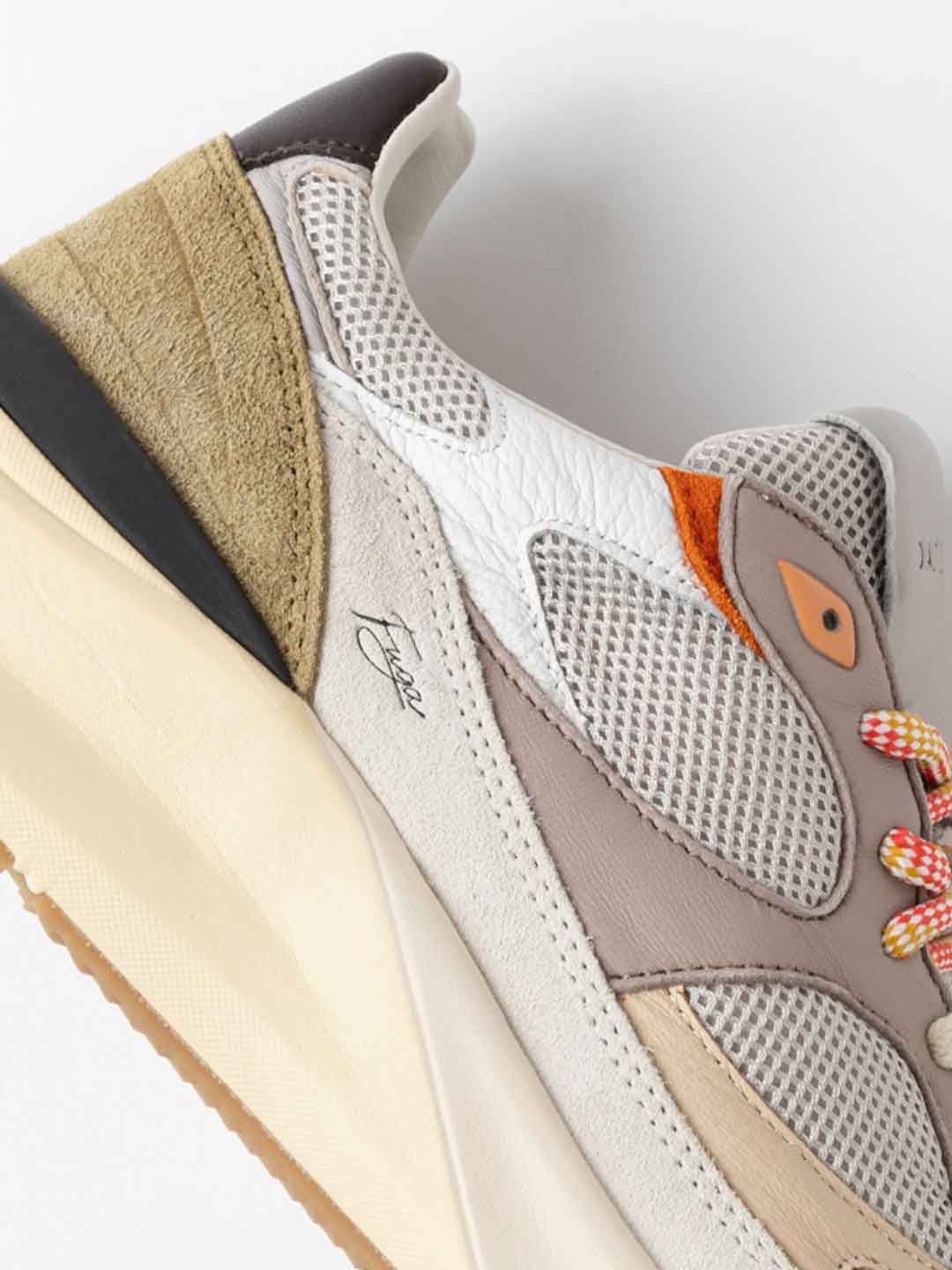 D.A.T.E. Fuga 20' Colored sneakers panna FUGA 20 COLORED PANNA DATE 