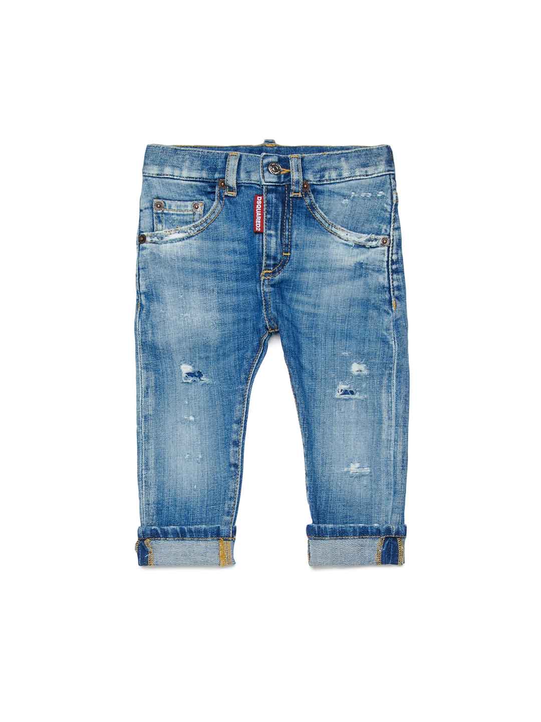 Dsquared 2 jeans kids effetto usurato DQ01TC D0AFN JEANS DSQUARED 2 