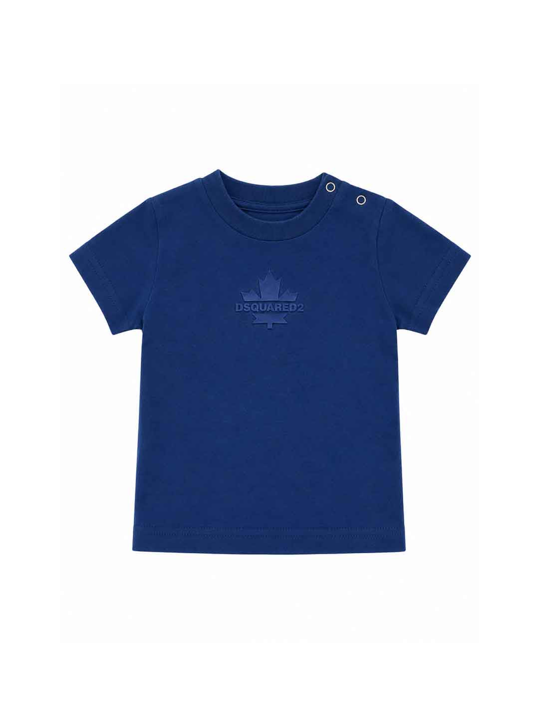 Dsquared 2 t-shirt kids blu 3-36 mesi DQ2856 D0ACT BLU DSQUARED 2 
