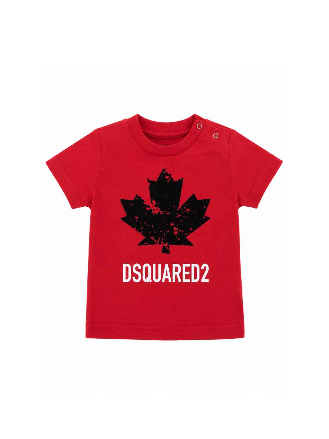 Dsquared 2 t-shirt kids rosso 3-36 mesi DQ3112 D00XM ROSSO DSQUARED 2 