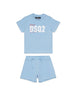 Dsquared 2 coordinato kids celeste