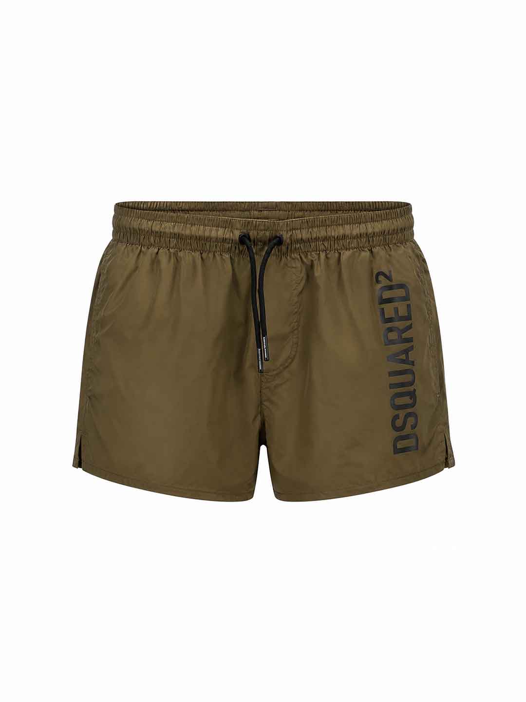 Dsquared 2 costume kids verde con logo nero 4-16 anni DQ3293 D0AHA VERDE DSQUARED 2 