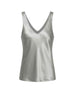 Eleh top grigio in raso
