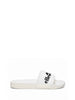 Ellesse ciabatta bianco con logo nero