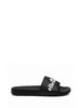 Ellesse ciabatta nero con logo bianco