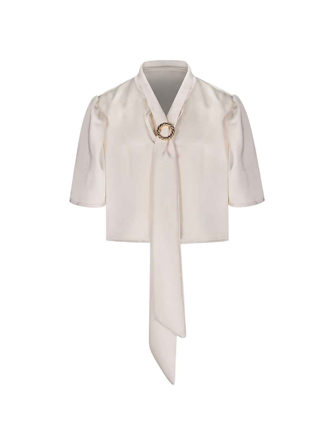 Fun & Fun camicia kids panna con foulard 8-16 anni FCJSH03044 PANNA FUN & FUN 