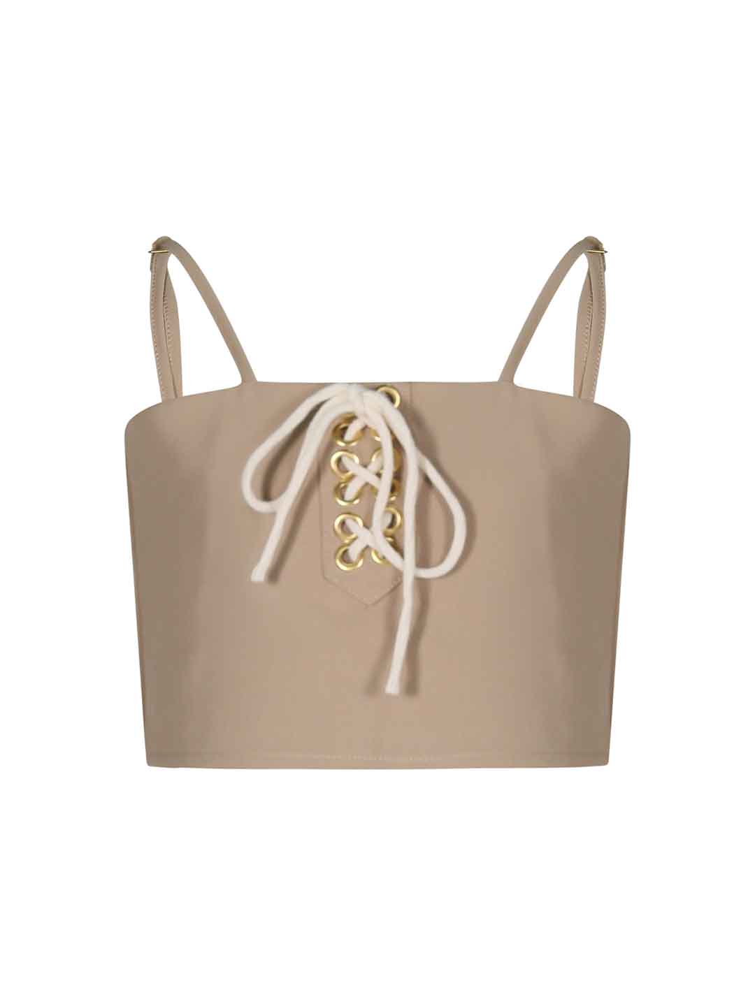 Fun & Fun top kids beige con lacci 8-18 anni FCJTP02938 BEIGE FUN & FUN 