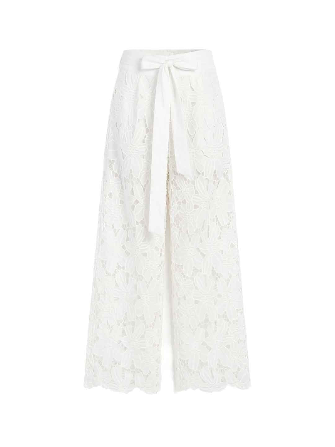 Fun & Fun pantalone kids bianco traforato 8-12 anni FNCJPT02875 BIANCO FUN & FUN 