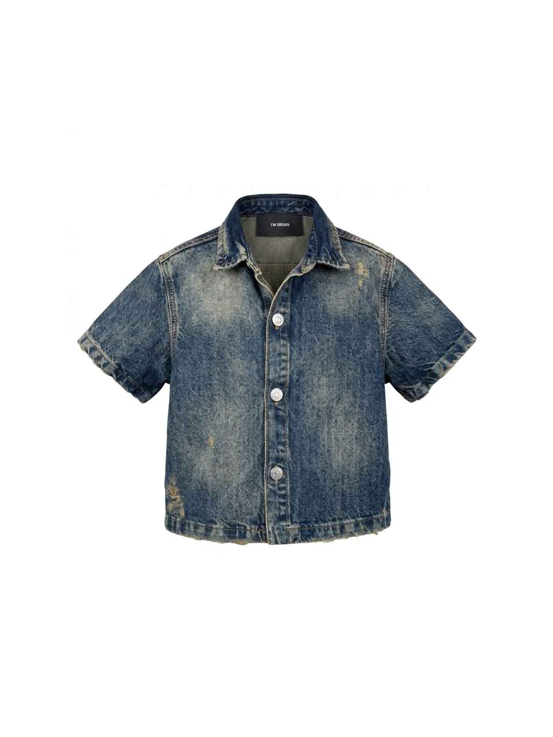 Im Brian camicia in jeans sabbiato 2-16 anni CA3653J JEANS I'M BRIAN 