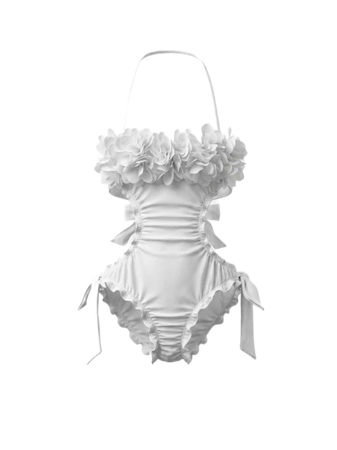 Island Coco costume kids bianco intero ICJ109 BIANCO ISLAND COCO 