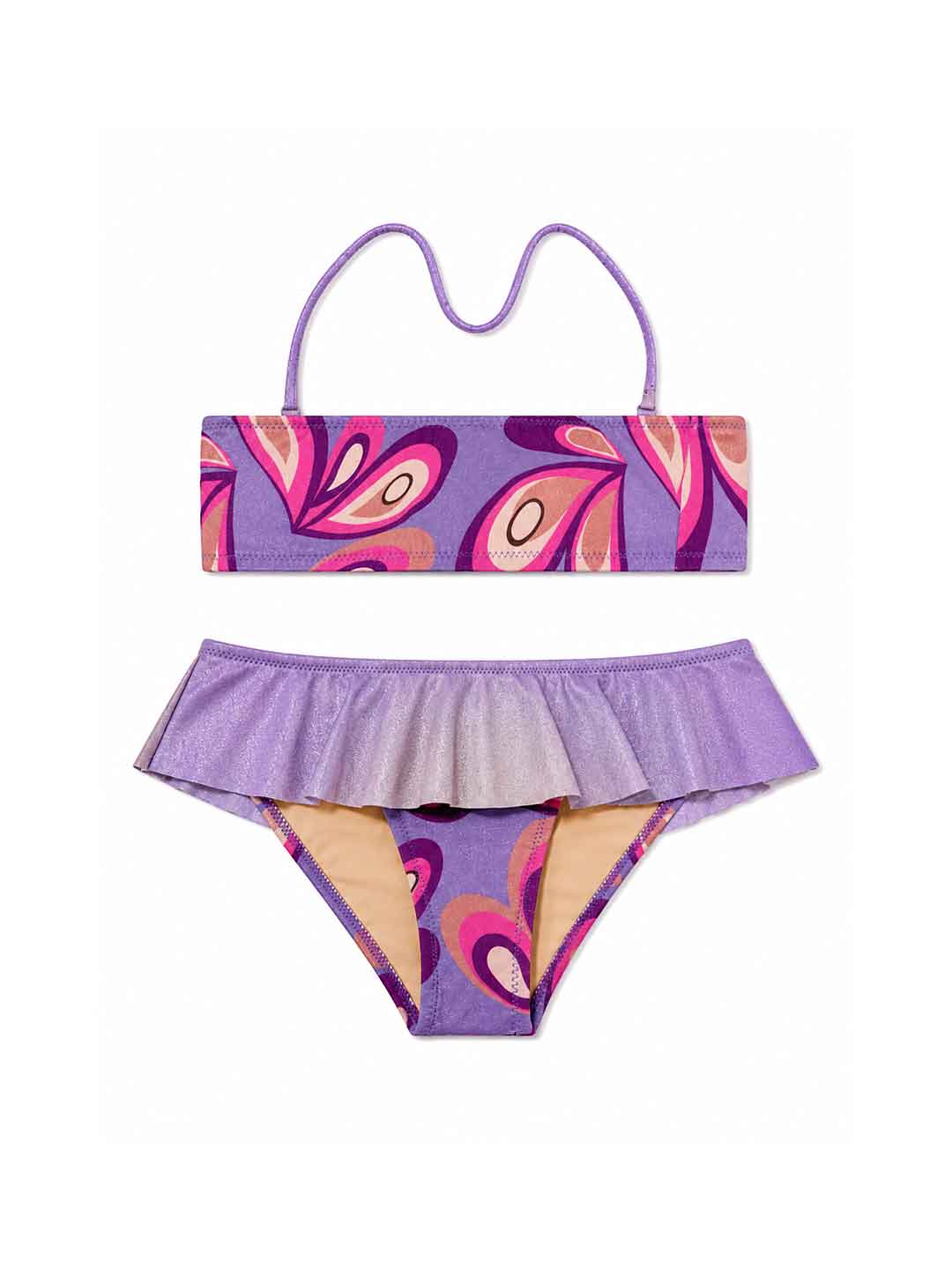 Island Coco costume kids viola bikini 3-14 anni ICJ13 VIOLA ISLAND COCO 