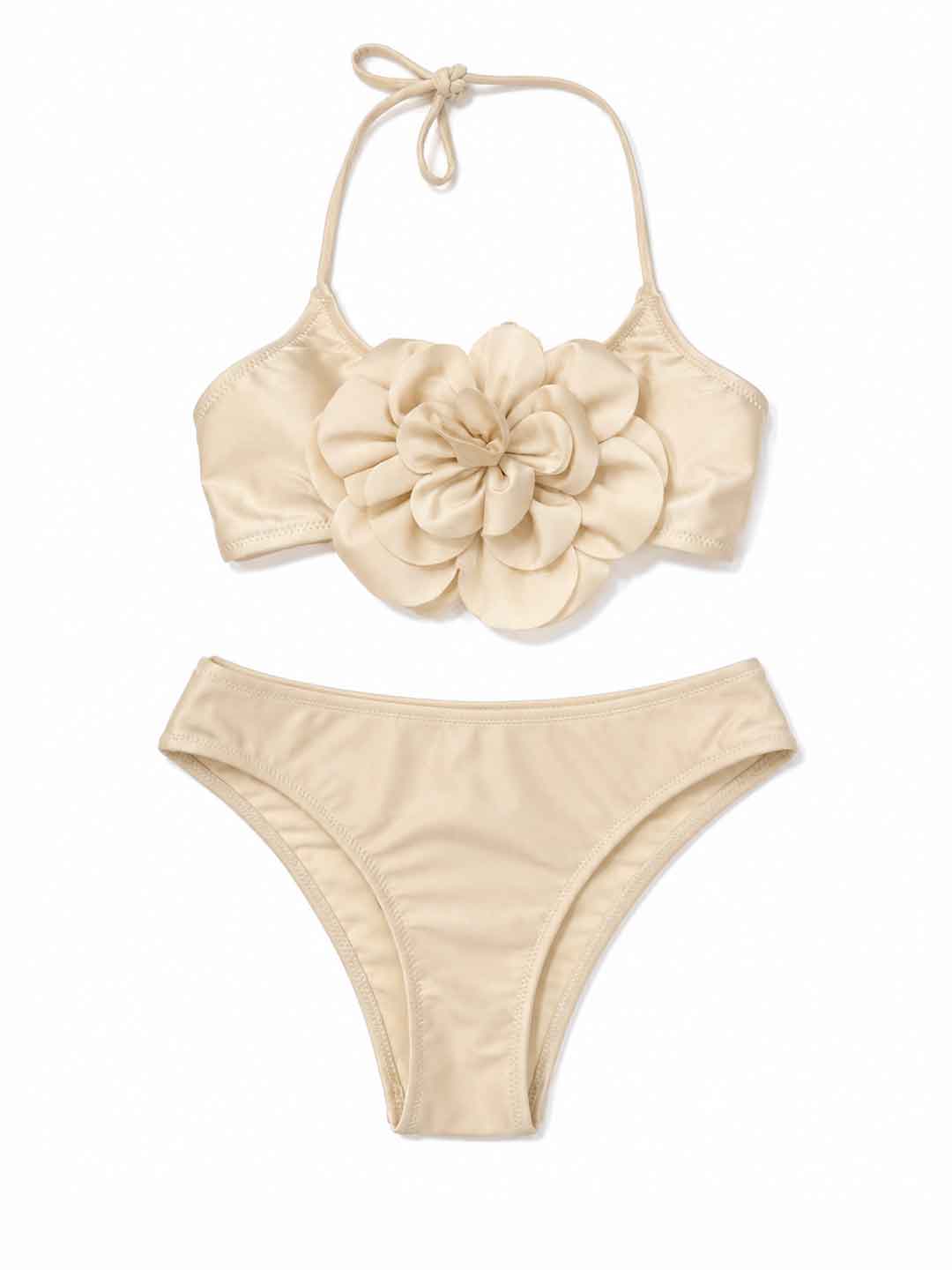 Island Coco costume kids panna con fiore a triangolo 3-14 anni ICJ77 PANNA ISLAND COCO 