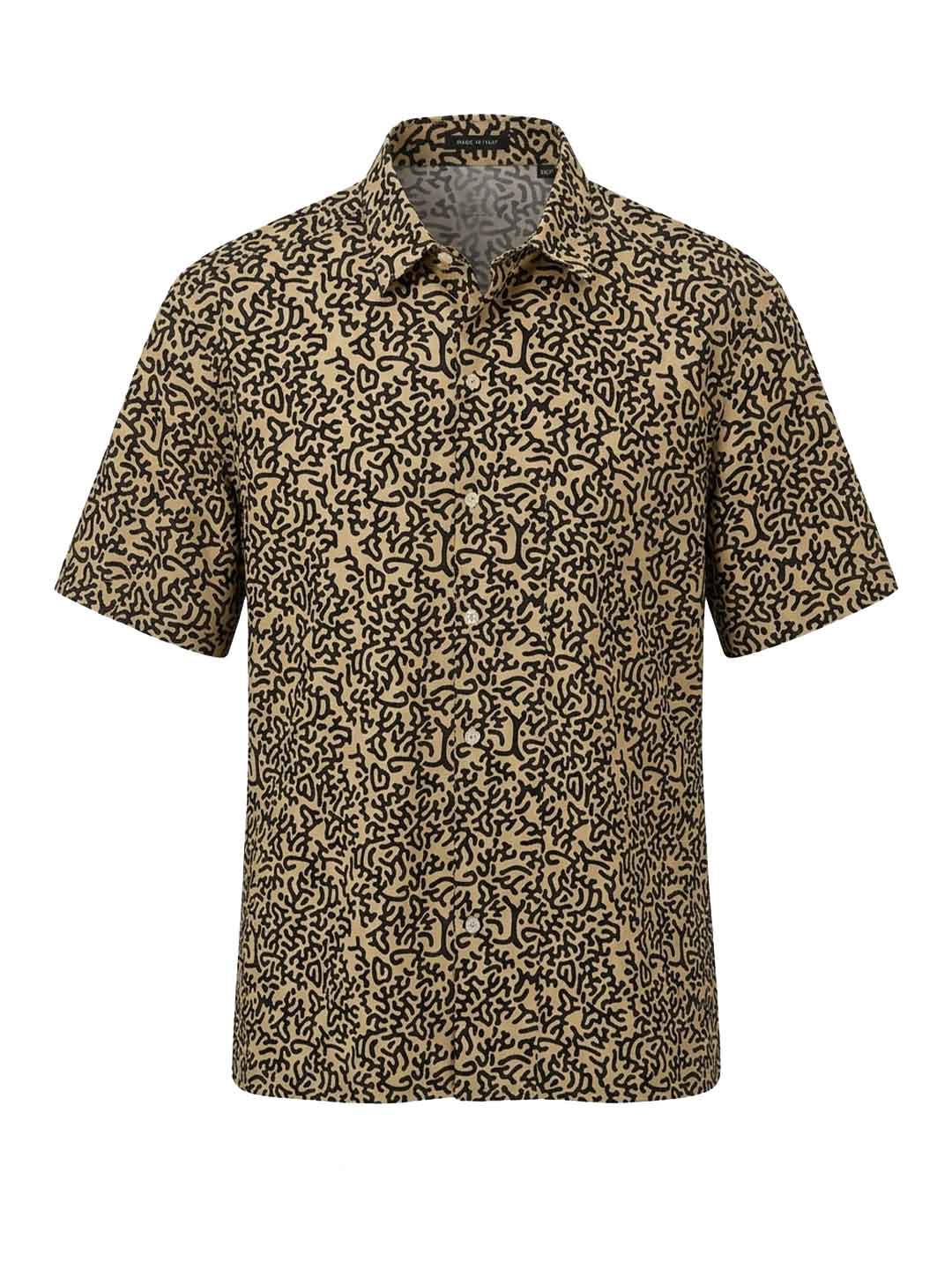 Island Coco Corallo camicia panna ICU606 CORALLO ISLAND COCO 