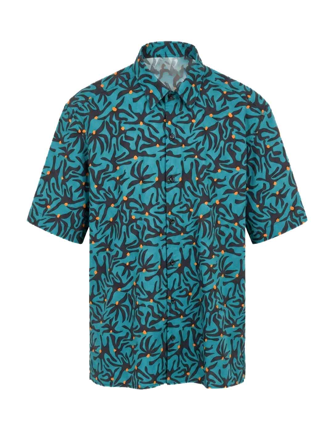 Island Coco Urban Jungle camicia verde <BR/> ICU618 URBAN JUNGLE VERDE ISLAND COCO 