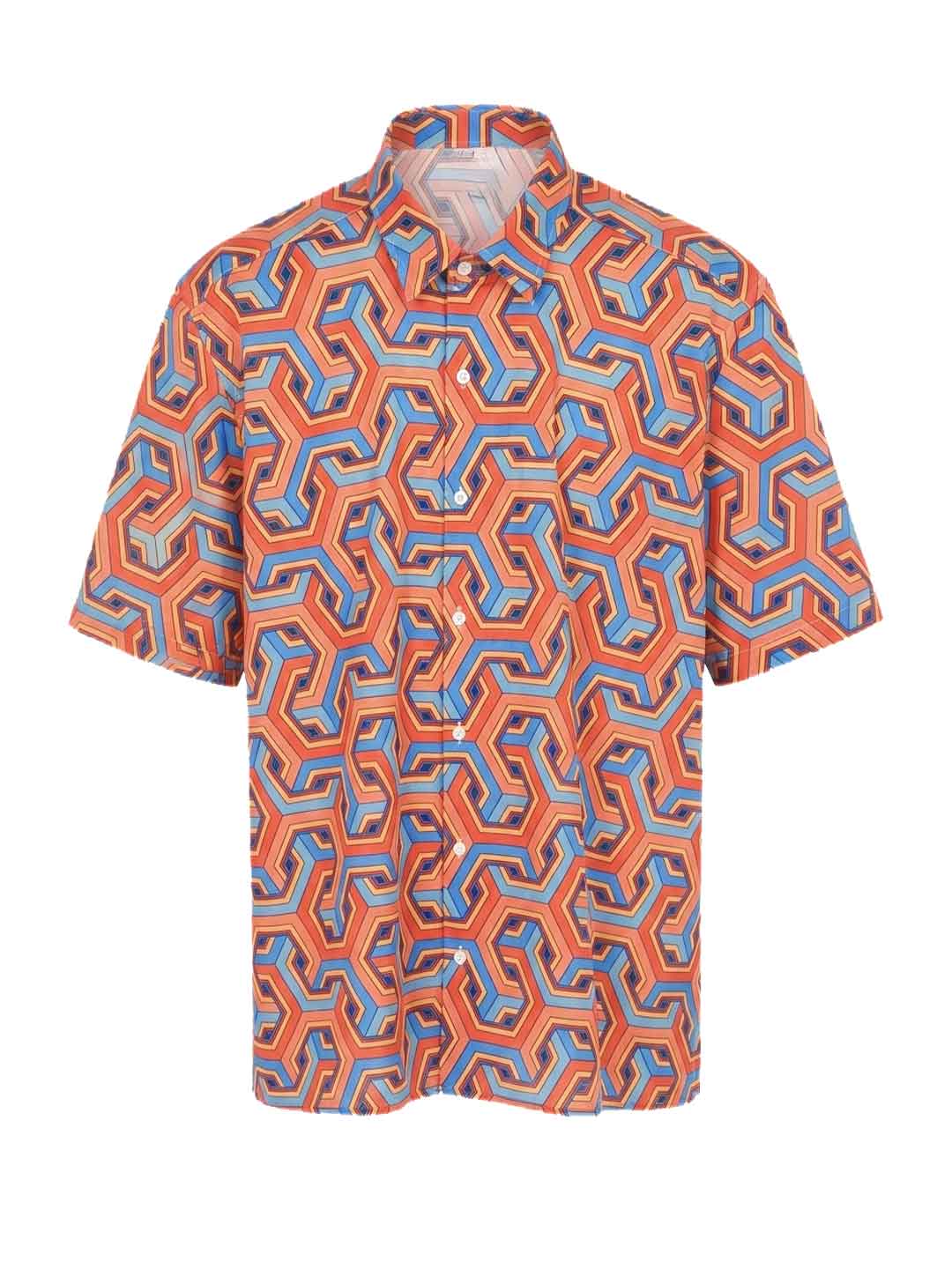 Island Coco Coralcube camicia arancio ICU619 CORALCUBE ARANCIO ISLAND COCO 