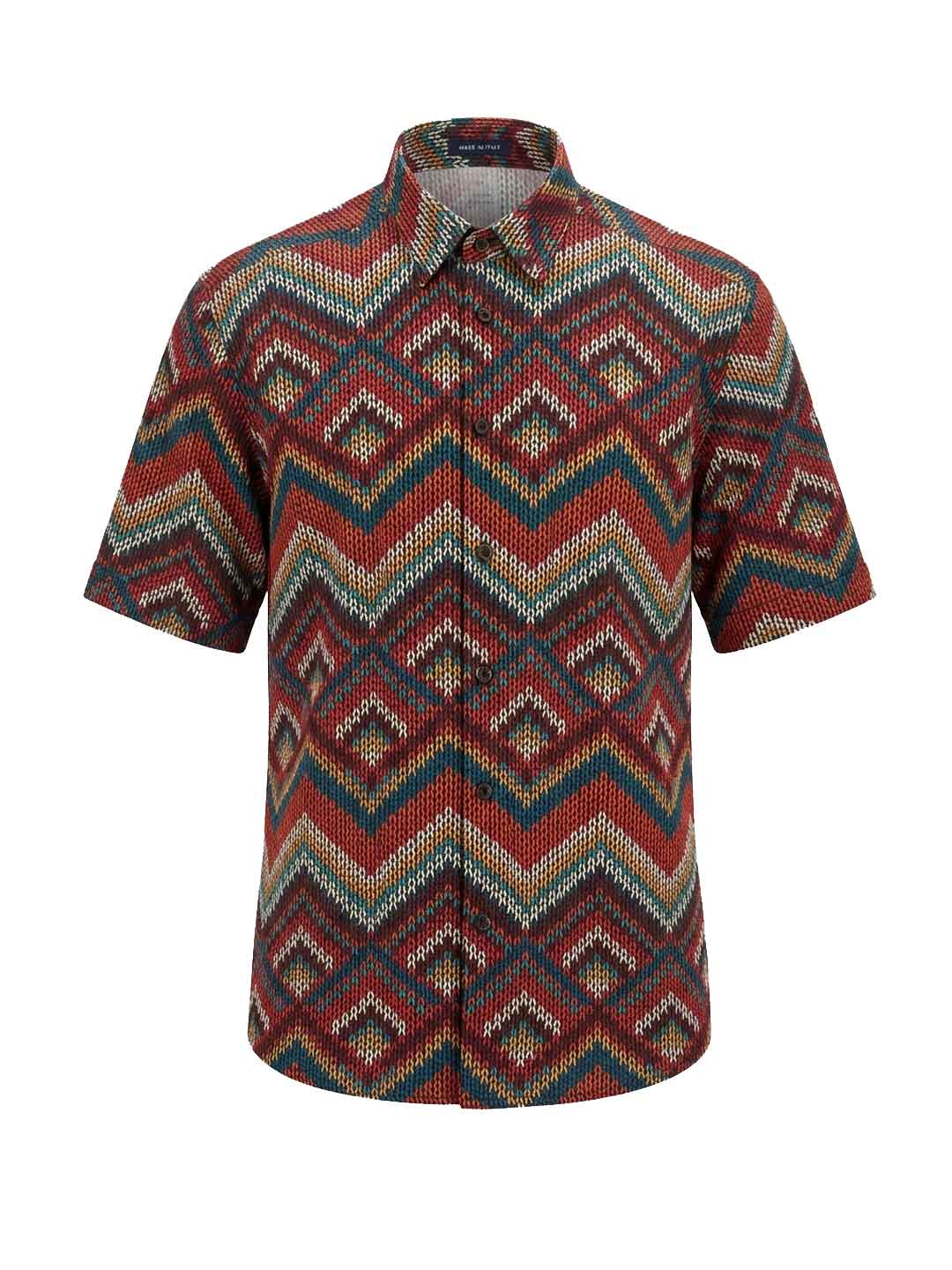 Island Coco Intreccio camicia rosso ICU619 INTRECCIO ROSSO ISLAND COCO 