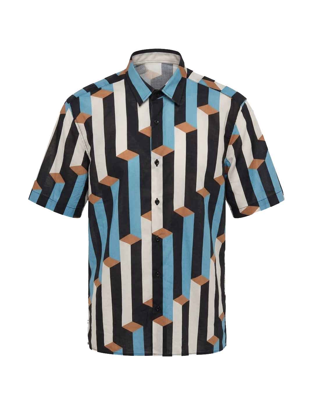 Island Coco Vertical camicia celeste ICU619 VERTICAL CELESTE ISLAND COCO 