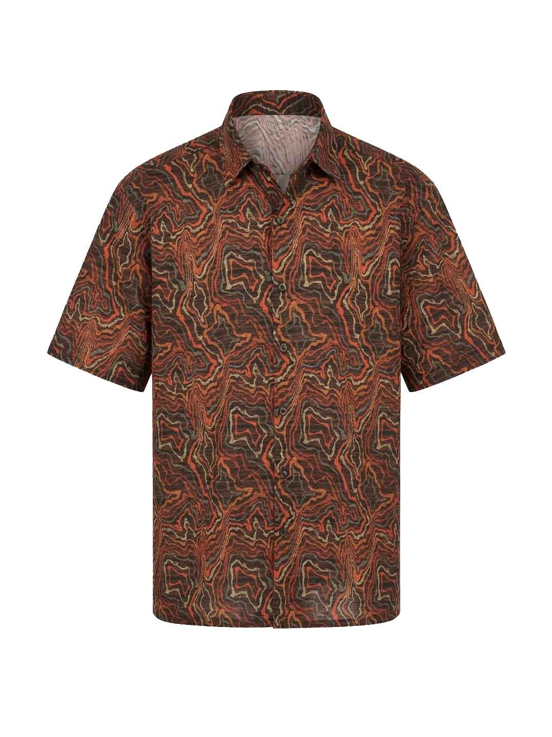 Island Coco Vulcarys camicia arancio ICU619 VULCARYS ARANCIO ISLAND COCO 