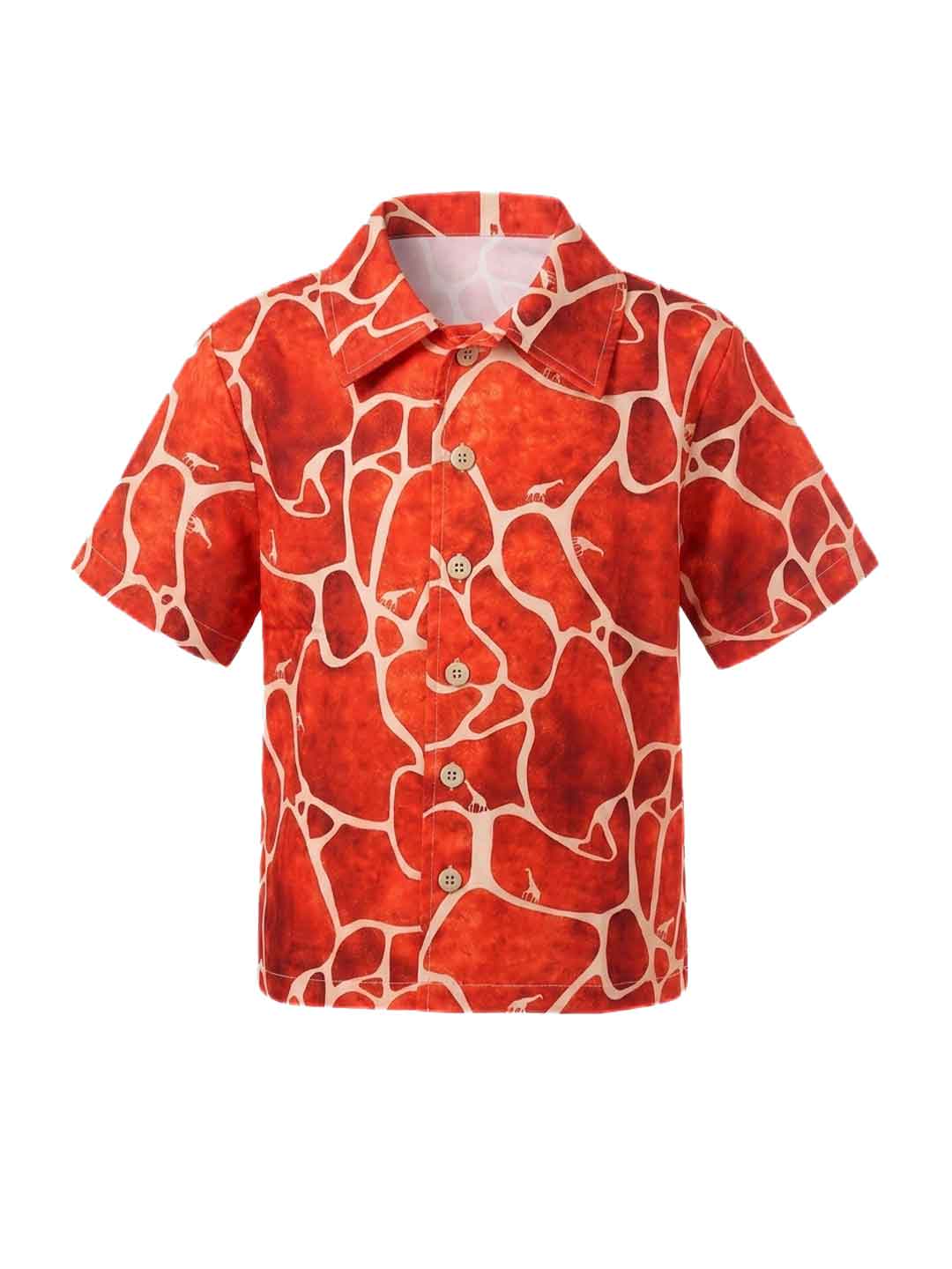 Island Coco Kenya camicia kids arancio 3-14 anni KENYA ARANCIO ISLAND COCO 