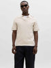 Jack & Jones polo beige in maglia