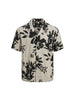 Jack & Jones camicia bige con stampa floreale
