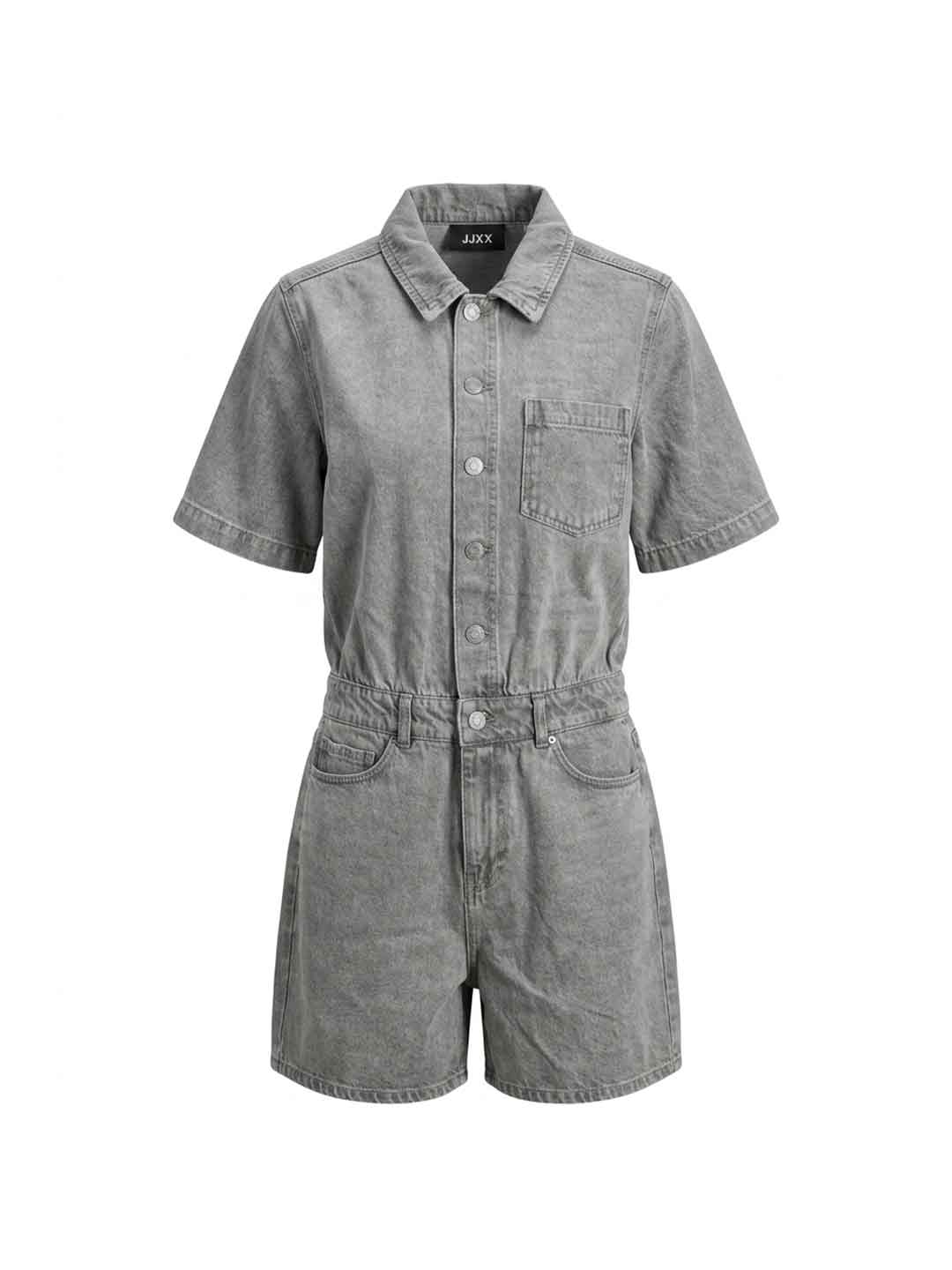JJXX salopette grigio in jeans 12289306 GRIGIO JJXX 