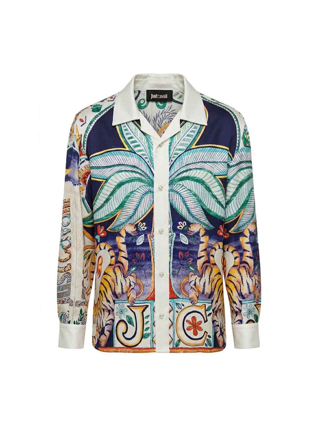 Just Cavalli camicia kids fantasia maniche lunghe 8-14 anni 26072 FANTASIA JUST CAVALLI 
