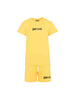 Just Cavalli coordinato kids giallo con logo nero 2-6 anni<BR/>