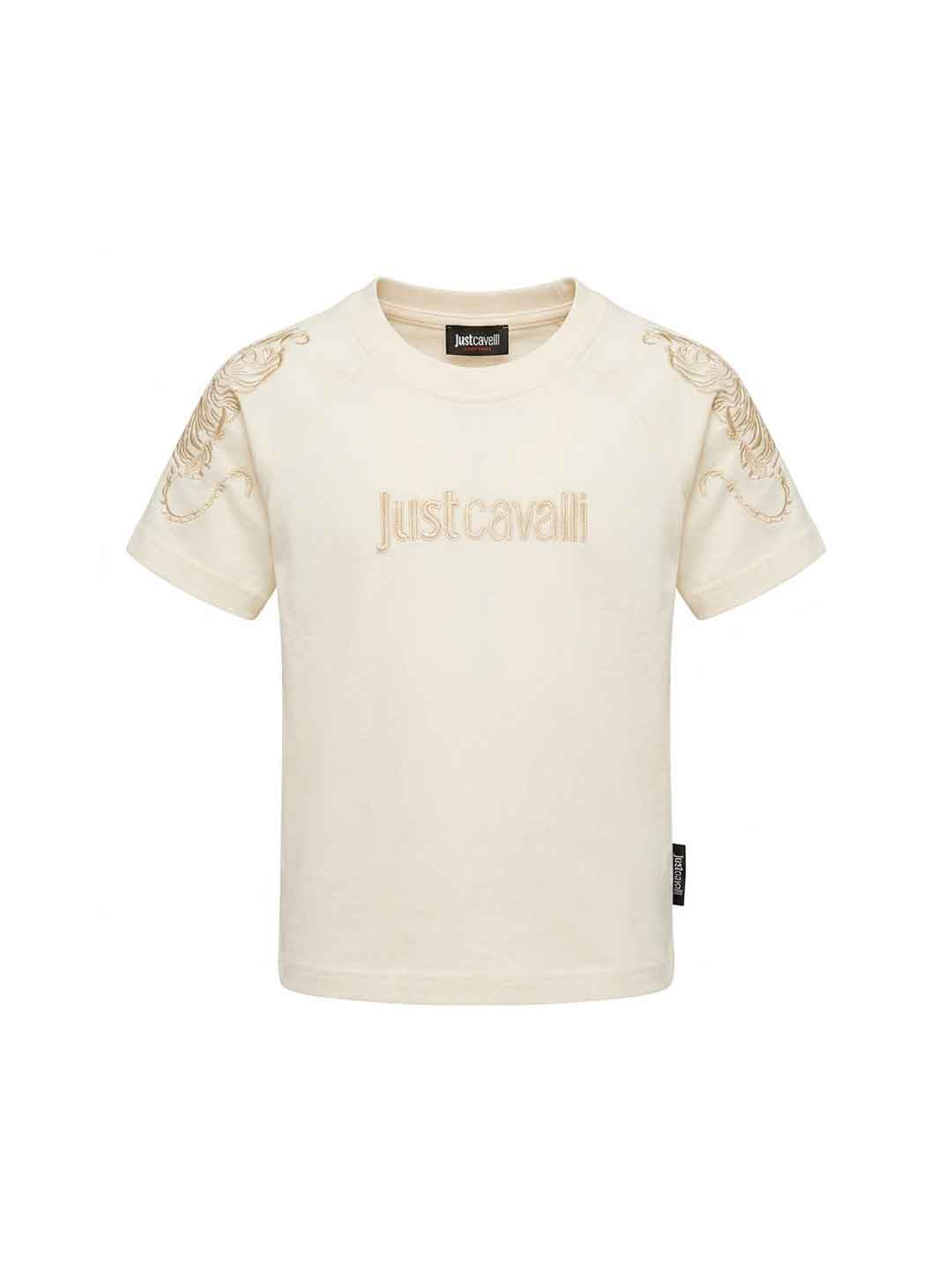 Just Cavalli t-shirt kids panna 2-6 anni 26133 PANNA JUST CAVALLI 