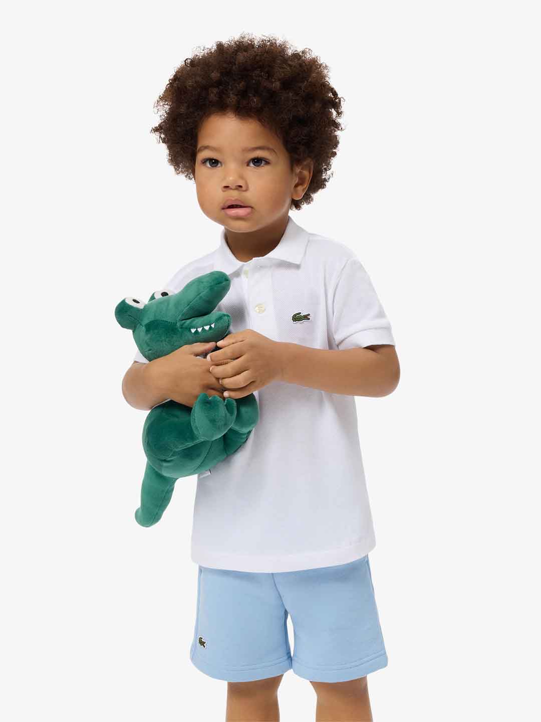 Lacoste polo kids bianco 2-7 anni 847354 W8L BIANCO LACOSTE 