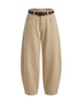 Motel pantaloni beige con cintura
