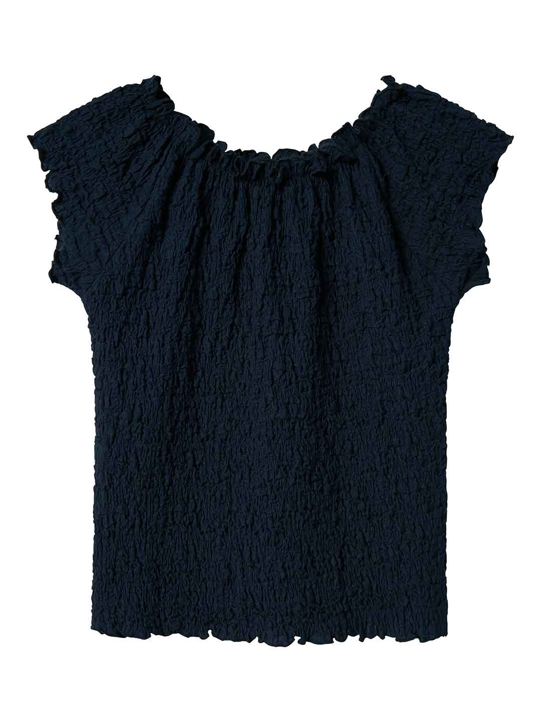 Name It t-shirt kids nero con arriccio 13229981 NERO NAME IT 