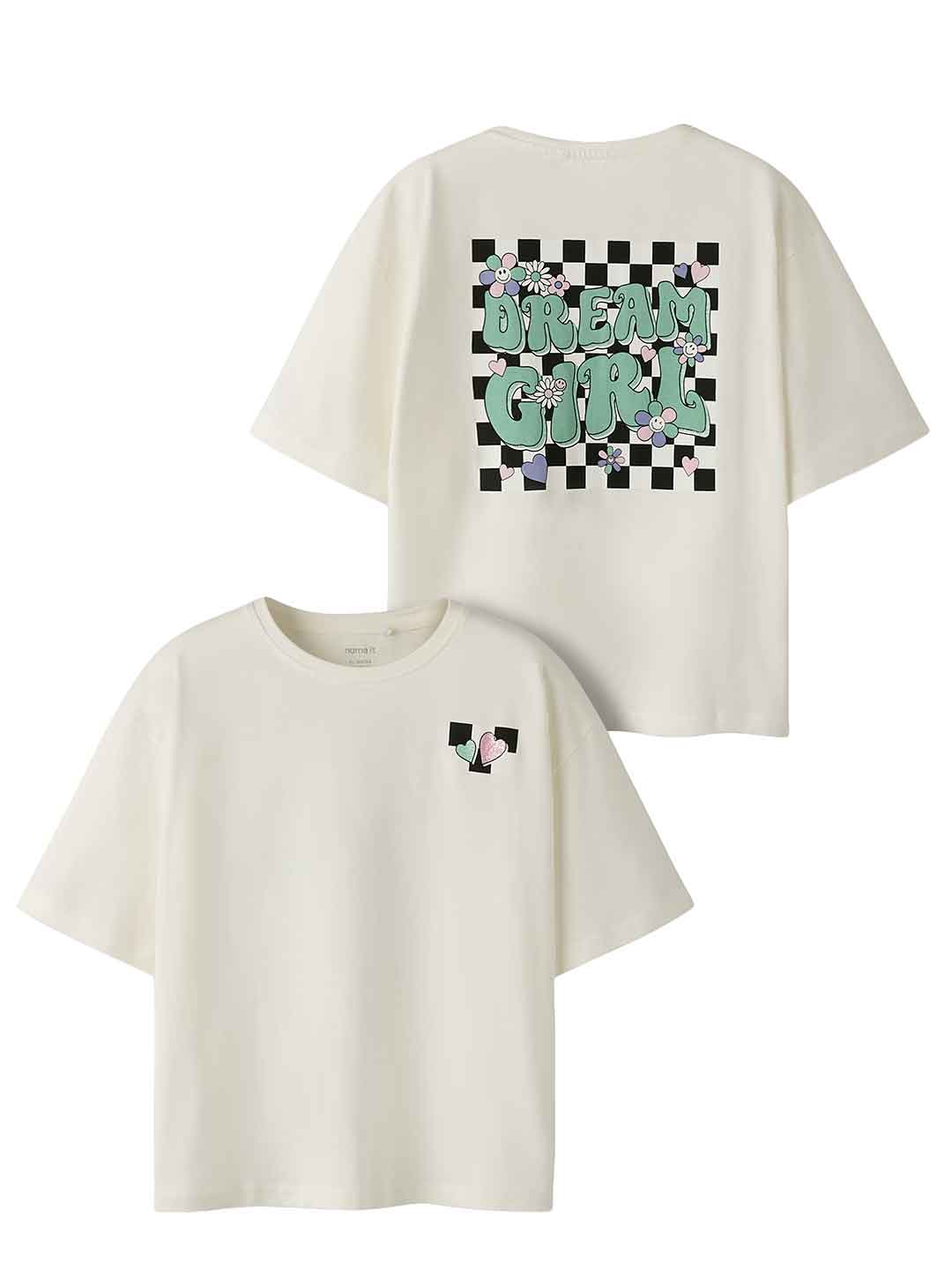 Name It t-shirt kids bianco dream girl 13252323 BIANCO NAME IT 