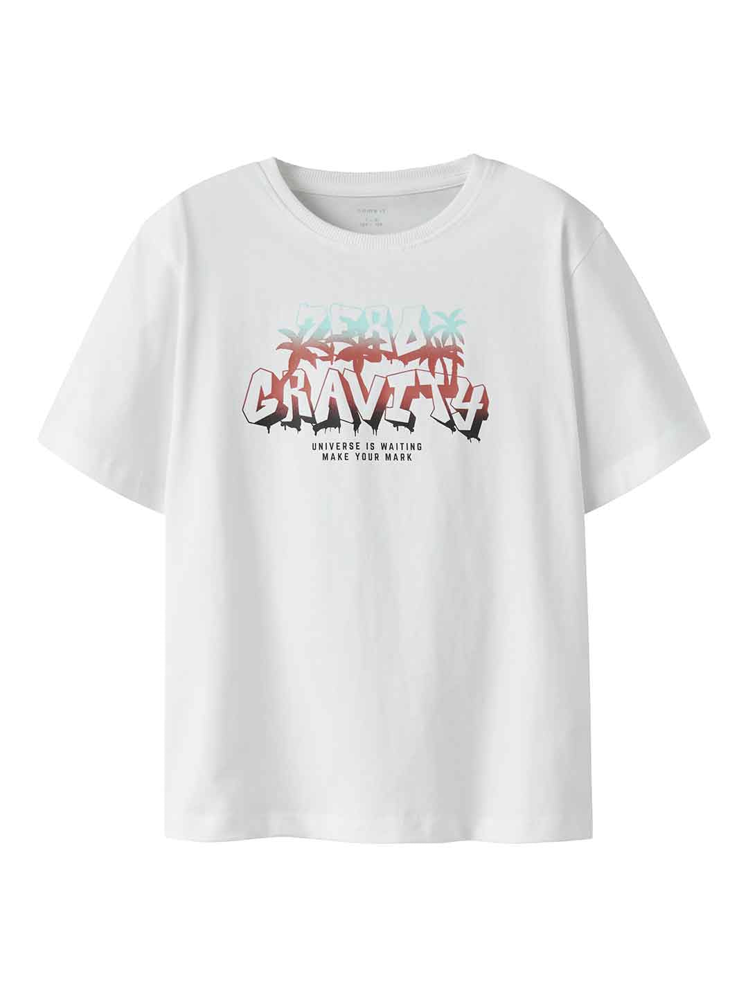 Name It t-shirt kids bianco Gravity 13254324 BIANCO NAME IT 