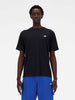 New Balance t-shirt nero con logo